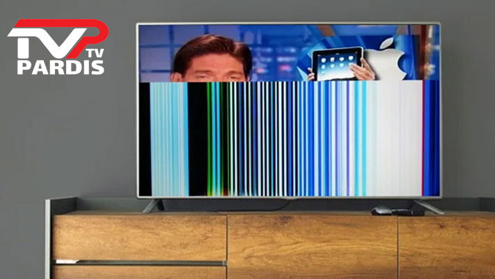 علت خط در تصویر تلویزیون چیست؟